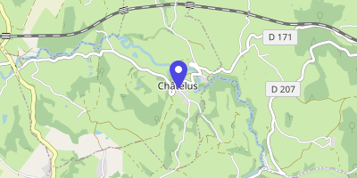 Carte OpenStreetMap — 26 Rue de la Mairie, Châtelus