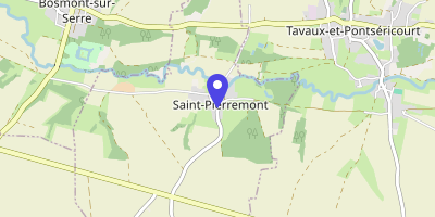 Carte OpenStreetMap — 4 rue de l'Église, Saint-Pierremont