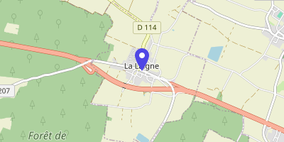 Carte OpenStreetMap — 146 rue de l'Aunis, La Laigne