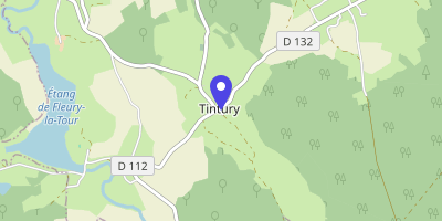 Carte OpenStreetMap — Place Jacques-Charles-Corot, Tintury