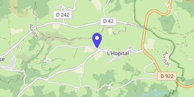 Carte OpenStreetMap — 3 route du Lacarel, Saint-Cirgues-de-Malbert