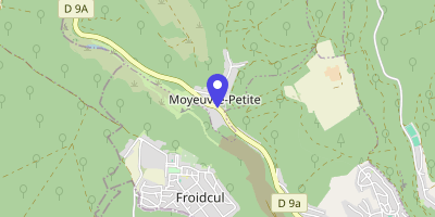 Carte OpenStreetMap — 11 Grande-Rue, Moyeuvre-Petite