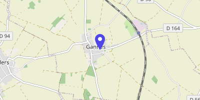 Carte OpenStreetMap — 20 rue de l'École, Gannes