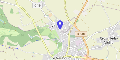 Carte OpenStreetMap — 10 rue Saint-Nicolas, Vitot