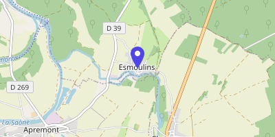 Carte OpenStreetMap — Rue de la Mairie, Esmoulins