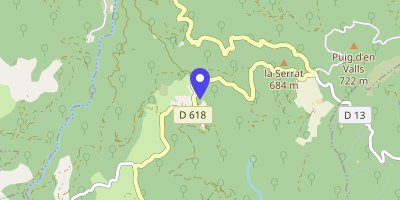 Carte OpenStreetMap — La Trinité, Prunet-et-Belpuig