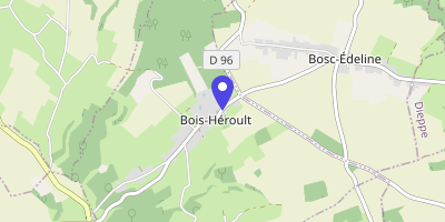 Carte OpenStreetMap — 255 rue du Château, Bois-Héroult