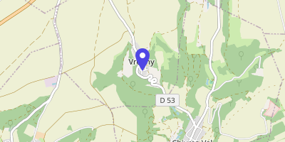 Carte OpenStreetMap — 14 place de la Mairie, Vregny
