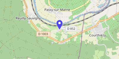 Carte OpenStreetMap — 1 rue de la Mairie, Reuilly-Sauvigny