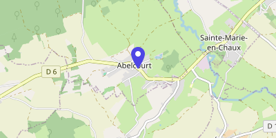 Carte OpenStreetMap — 17 Grande-Rue, Abelcourt