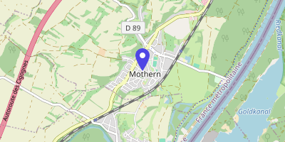 Carte OpenStreetMap — 17 rue de la Mairie, Mothern