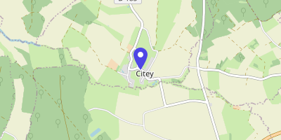 Carte OpenStreetMap — 1 A rue Saint-Vincent, Citey
