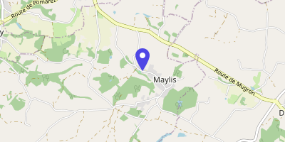 Carte OpenStreetMap — 800 avenue de la Chalosse, Maylis