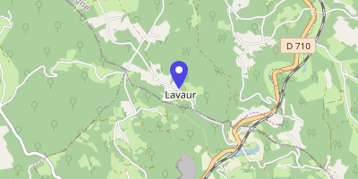 Carte OpenStreetMap — 422 cours de l'Enceinte, Lavaur