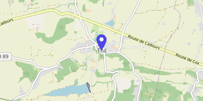 Carte OpenStreetMap — 14 Grand'rue, Thil