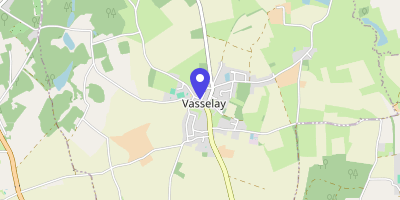 Carte OpenStreetMap — 1 place Louis-Ducoux, Vasselay
