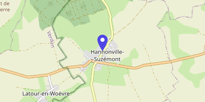 Carte OpenStreetMap — 48 Grand'rue, Hannonville-Suzémont
