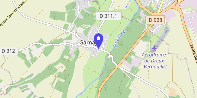 Carte OpenStreetMap — 7 rue de la Blaise, Garnay