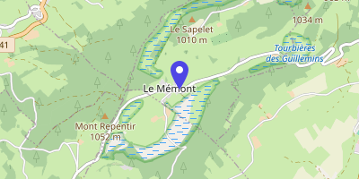 Carte OpenStreetMap — 2 rue de la Mairie, Le Mémont