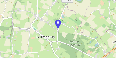 Carte OpenStreetMap — Le Bourg, Le Tronquay