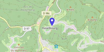Carte OpenStreetMap — 4 rue Principale, Haselbourg