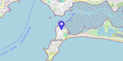 Carte OpenStreetMap — Avenue des Sardiniers, Gâvres