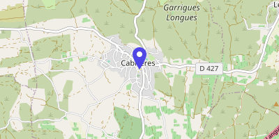 Carte OpenStreetMap — Impasse Jean Moulin, Cabrières