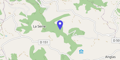 Carte OpenStreetMap — La Serre