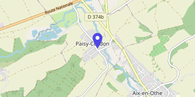 Carte OpenStreetMap — 4 place de la Mairie, Paisy-Cosdon