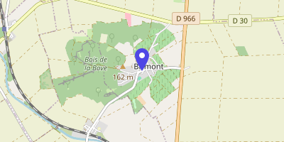 Carte OpenStreetMap — 1 rue de la Libération, Brimont