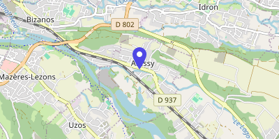 Carte OpenStreetMap — 32 rue Matachot, Aressy