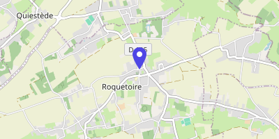 Carte OpenStreetMap — 50 place de la Mairie, Roquetoire