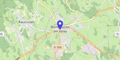 Carte OpenStreetMap — Rue des Pénitents, Montfaucon-en-Velay