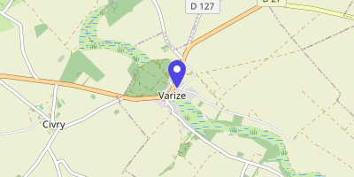 Carte OpenStreetMap — 3 rue du Pressoir, Varize