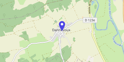 Carte OpenStreetMap — 3 rue de Bonvaux, Dannevoux