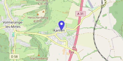 Carte OpenStreetMap — 4 rue de la Mairie, Kanfen
