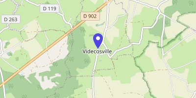 Carte OpenStreetMap — 25 rue Béchot, Videcosville