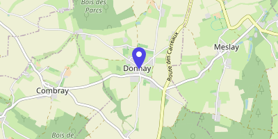 Carte OpenStreetMap — 2 rue Maurice-Lemasquerier, Donnay