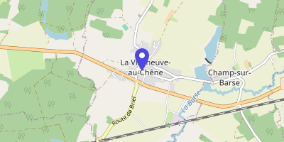 Carte OpenStreetMap — 4 Grande rue, La Villeneuve-au-Chêne