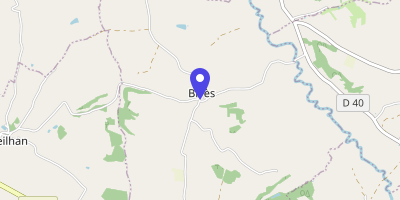 Carte OpenStreetMap — 2 place de la Mairie, Bivès