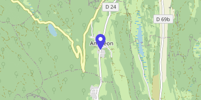 Carte OpenStreetMap — 507 Grande rue, Ambléon
