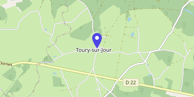 Carte OpenStreetMap — Le Bourg, Toury-sur-Jour