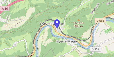 Carte OpenStreetMap — 31, rue Principale, Hyèvre-Paroisse