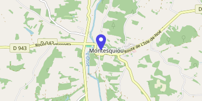 Carte OpenStreetMap — 10 rue de la Porte du Couchant, Montesquiou