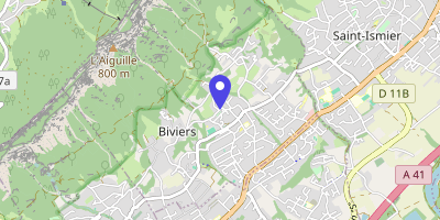 Carte OpenStreetMap — 369 chemin de l'Église, Biviers