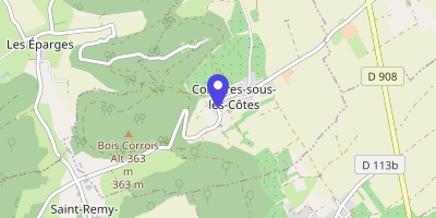 Carte OpenStreetMap — 45 rue Maurice-Genevoix, Combres-sous-les-Côtes