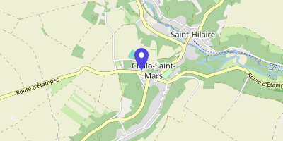 Carte OpenStreetMap — Place du Jeu-de-Paume, Chalo-Saint-Mars