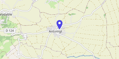 Carte OpenStreetMap — 1 place de la Mairie, Antoingt