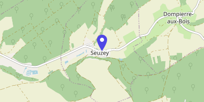 Carte OpenStreetMap — 11 Grande-Rue, Seuzey