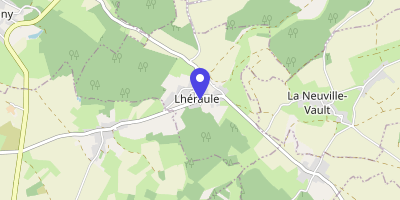 Carte OpenStreetMap — 12 rue de la Mairie, Lhéraule